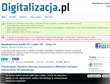 Tablet Screenshot of digitalizacja.pl